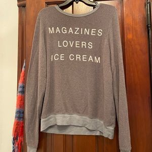 Cozy Wildfox sweatshirt